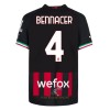 Officiële Voetbalshirt AC Milan Bennacer 4 Thuis 2022-23 - Heren